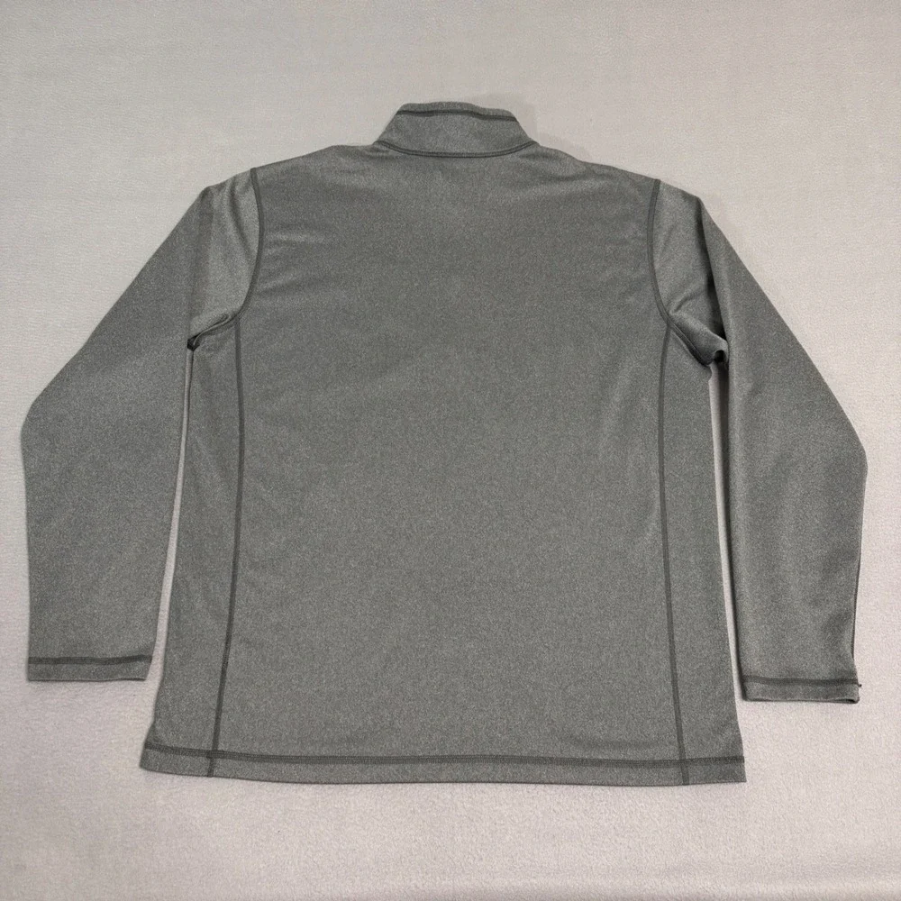 The North Face Quarter Zip Pullover Mens XL Gray Performance Fleece Hiking Shirt